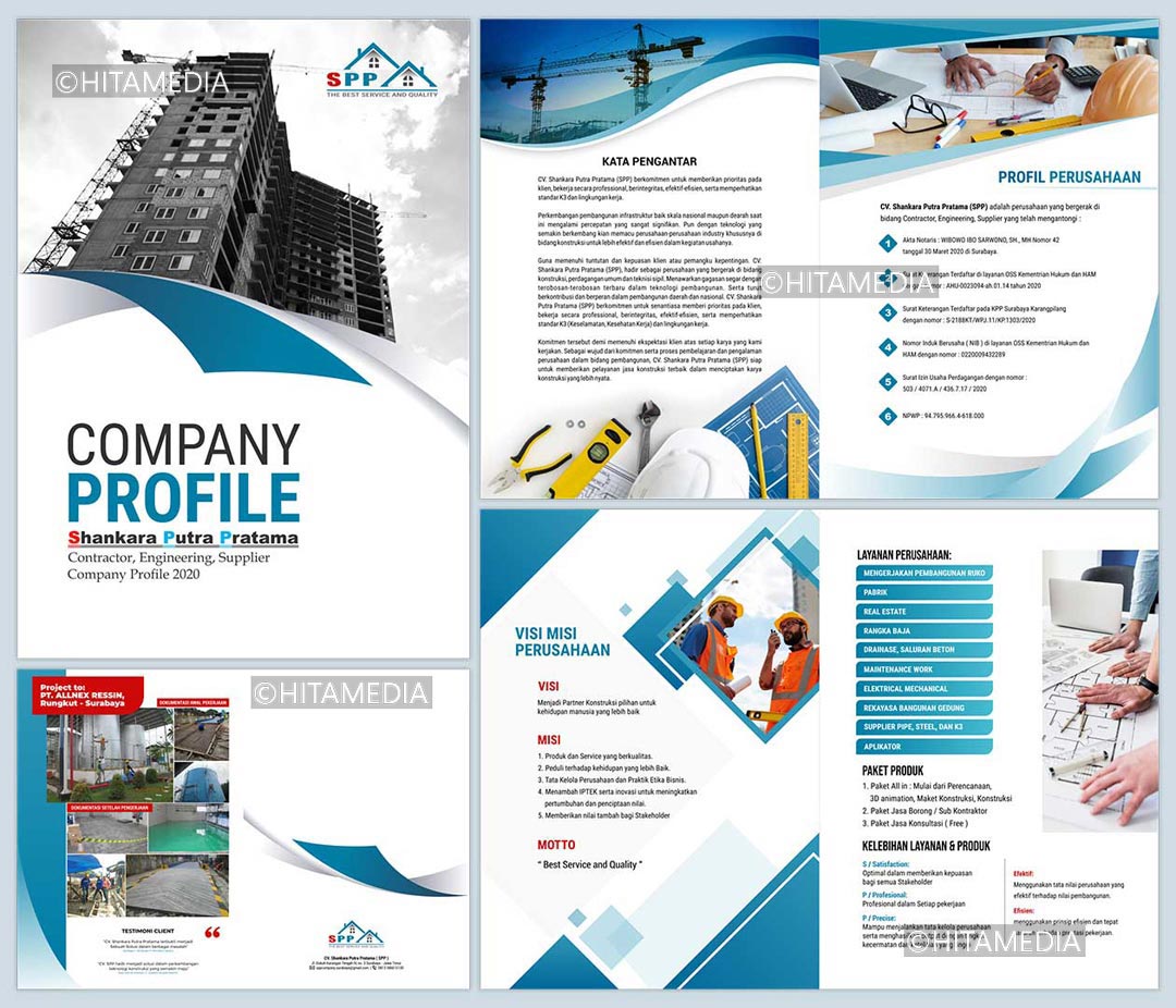 portofolio Jasa Pembuatan Company Profile Bekasi